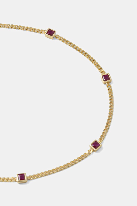 Accessori Answear.LAB collana in argento placcato oro PSET144/3C oro