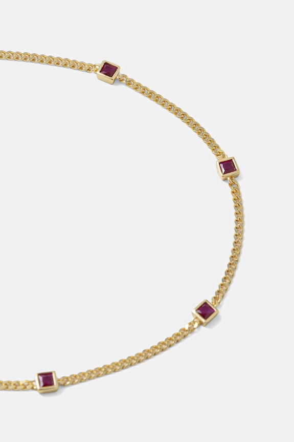 Accessori Answear.LAB collana in argento placcato oro PSET144/3C oro