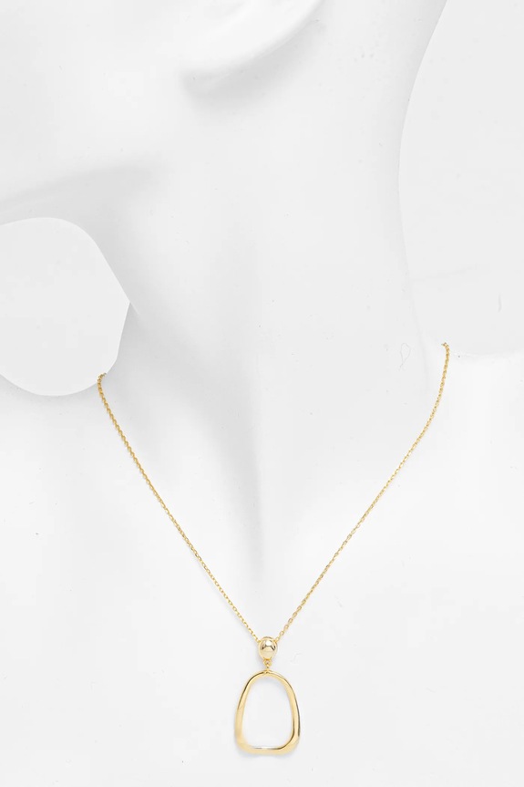 Pozlaćena ogrlica Answear.LAB PSET211.3C.hak zlatna WS26