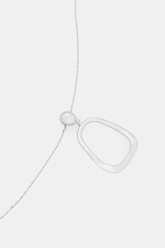 Dodaci Srebrna ogrlica Answear.LAB PSET211.3.hak srebrna