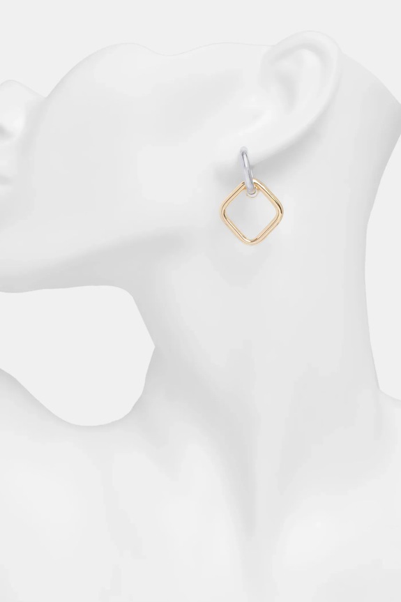 Αξεσουάρ Ασημένια σκουλαρίκια Answear.LAB 38381.hak χρυσαφί