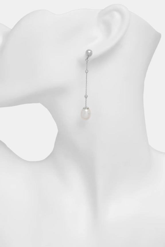 Accesorii Answear.LAB cercei de argint 30459.hak argintiu