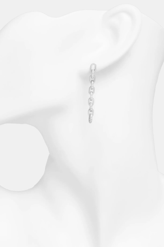 Αξεσουάρ Ασημένια σκουλαρίκια Answear.LAB 32840.hak ασημί