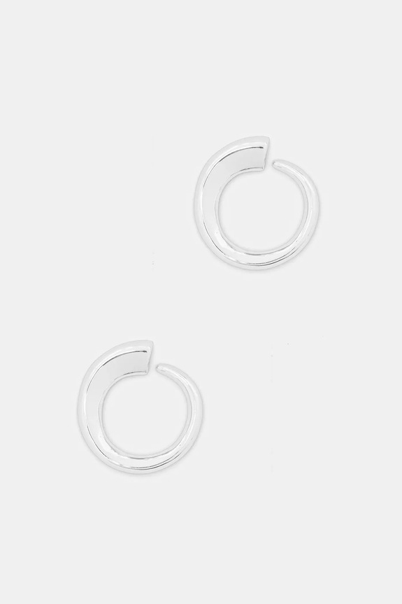 Srebrni uhani Answear.LAB Darilna škatla srebrna PPEN2236.hak