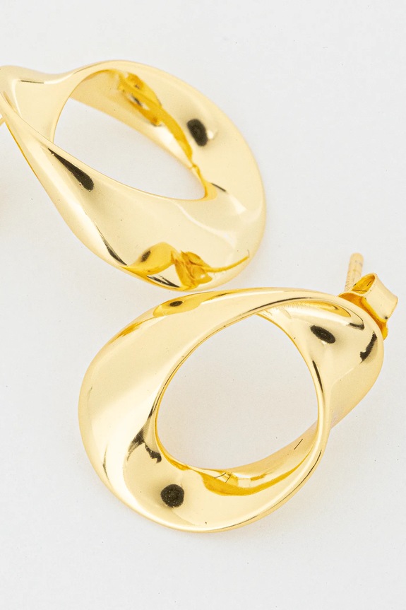 Dodaci Pozlaćene srebrne naušnice Answear.LAB PPEN2280.C.hak zlatna