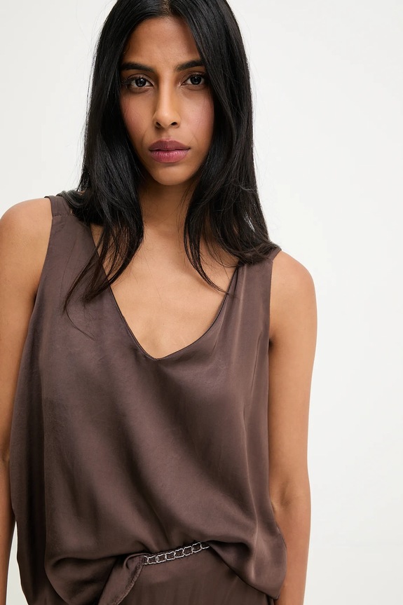 Îmbrăcăminte Answear.LAB bluza 54088 maro