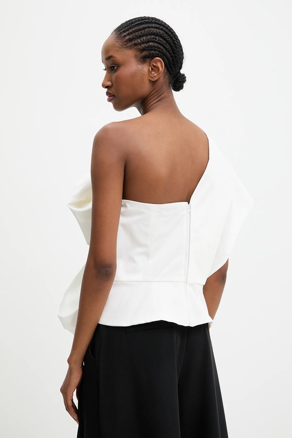 Îmbrăcăminte Answear.LAB bluza A22118 alb