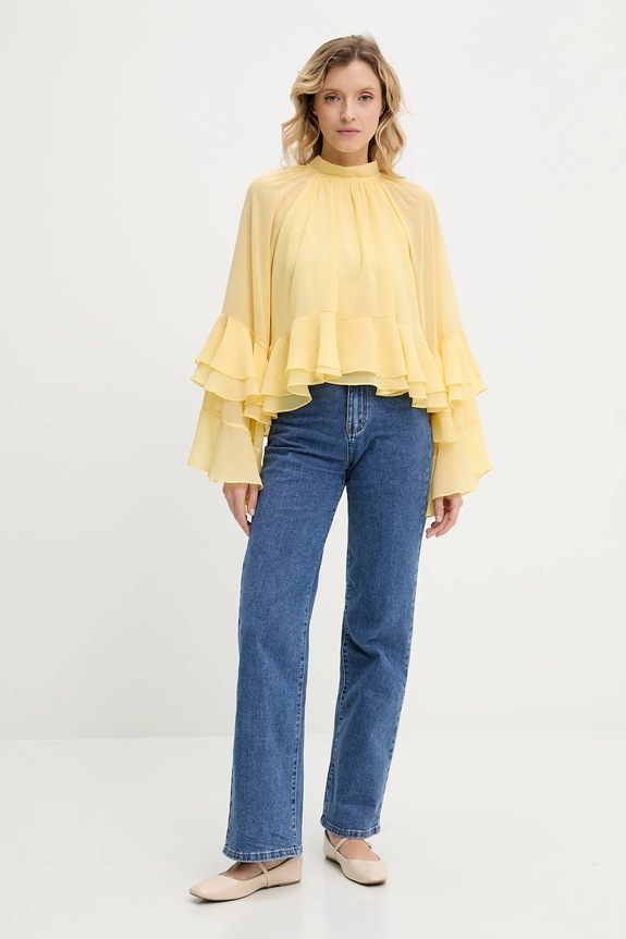 Bluza Answear.LAB 23389 zlatna WA25