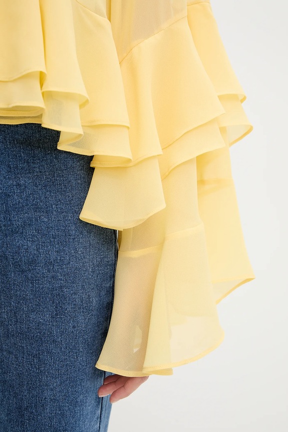 Bluza Answear.LAB 23389 zlatna