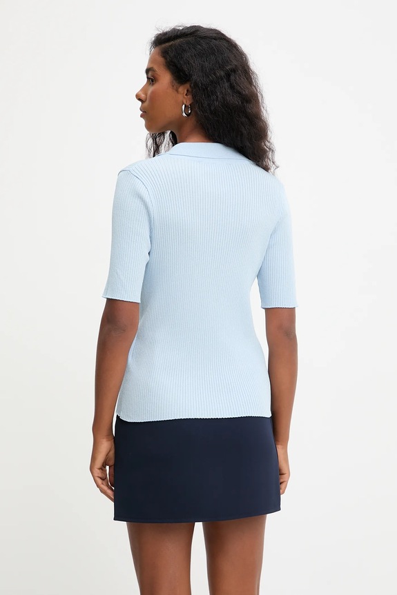 Îmbrăcăminte Answear.LAB bluza ST.TR0384.TOS albastru