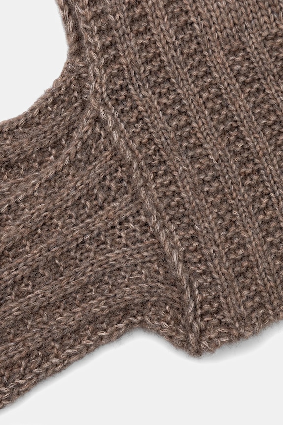 Akcesoria Answear.LAB kaptur z wełną merino 2505046-016 beżowy