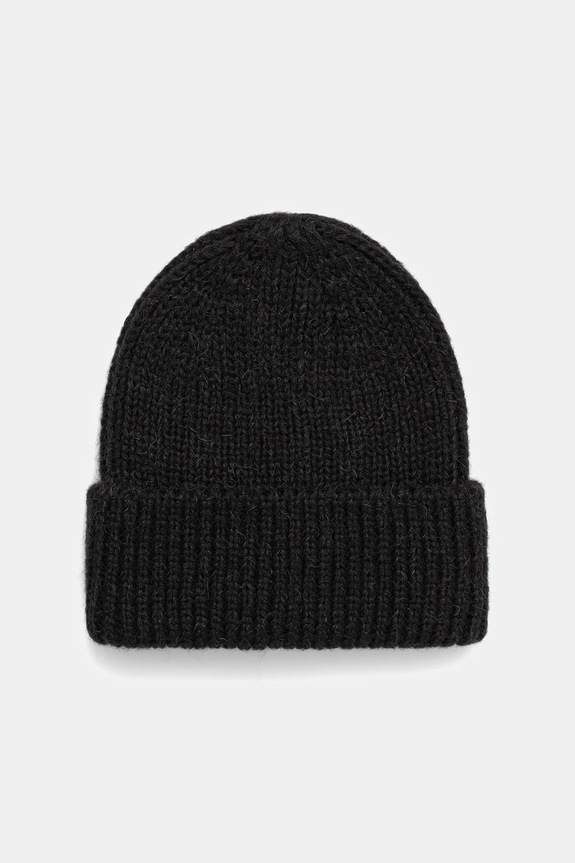 Answear.LAB caciula de lana WA25-CDD001 negru WA25
