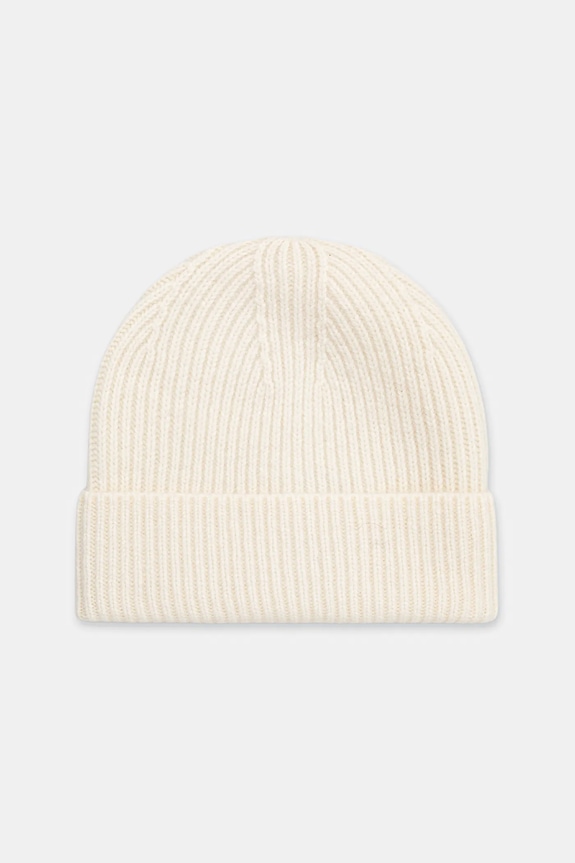 Answear.LAB czapka wełniana wełna biały WZ24-CAD00J.cms