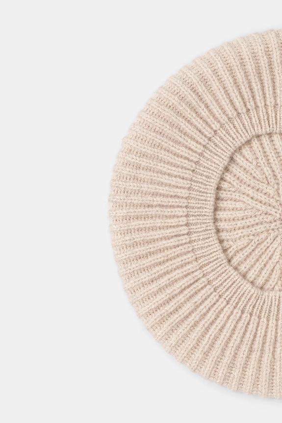 Answear.LAB beret wełniany beżowy L11.CMS
