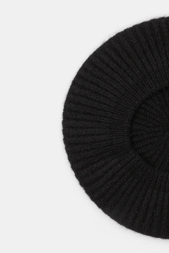 Answear.LAB beret wełniany czarny L11.CMS