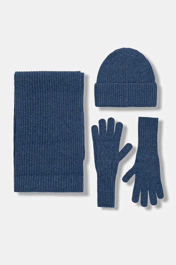 Μάλλινο σετ Answear.LAB CAD013.cms μπλε WS26