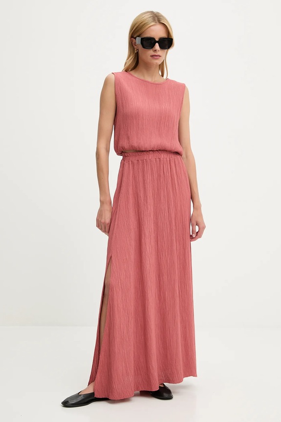 Bluza i suknja Answear.LAB tkanina narančasta 2814.18.FLK