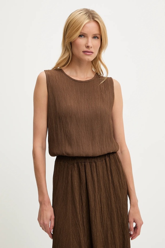 Bluza in krilo Answear.LAB 2814.18.FLK rjava WA25