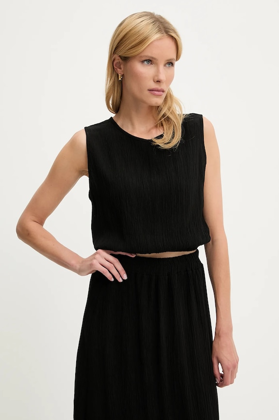 Bluza in krilo Answear.LAB 2814.18.FLK črna WA25