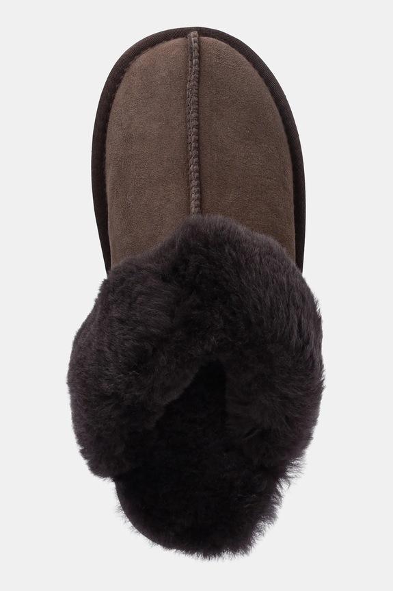Answear.LAB pantofole in camoscio marrone AW25.10