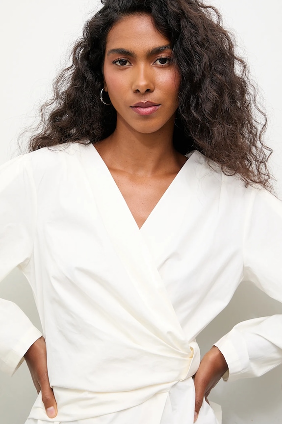 Answear.LAB pamut ing ST.BL.1158.TOS fehér