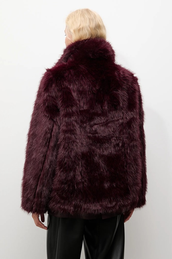 Plašč Answear.LAB WA25-KPD006 bordo