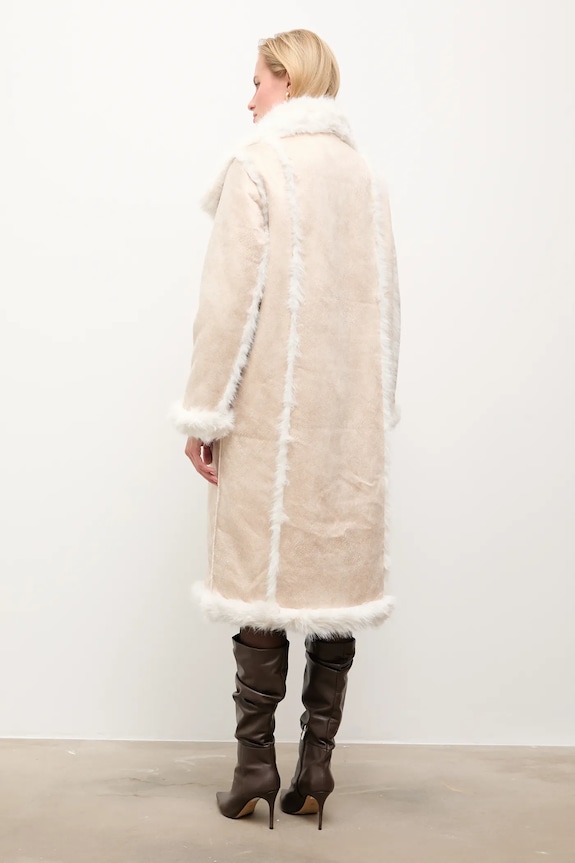 Dvostrani kaput Answear.LAB bež WA25-KPD017