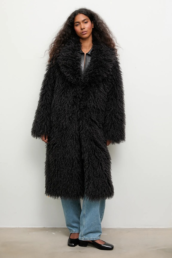 Ρούχα Παλτό Answear.LAB 8747.fh μαύρο