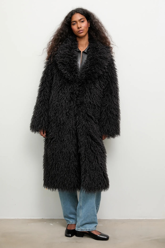 Ρούχα Παλτό Answear.LAB 8747.fh μαύρο