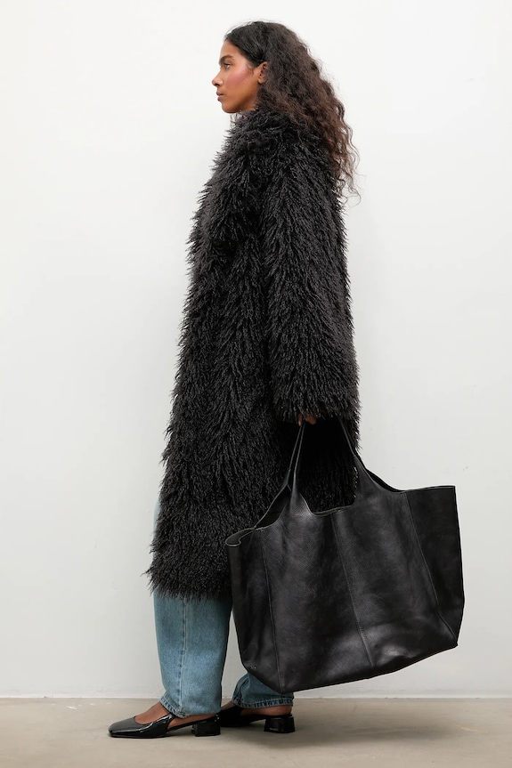 Παλτό Answear.LAB 8747.fh μαύρο