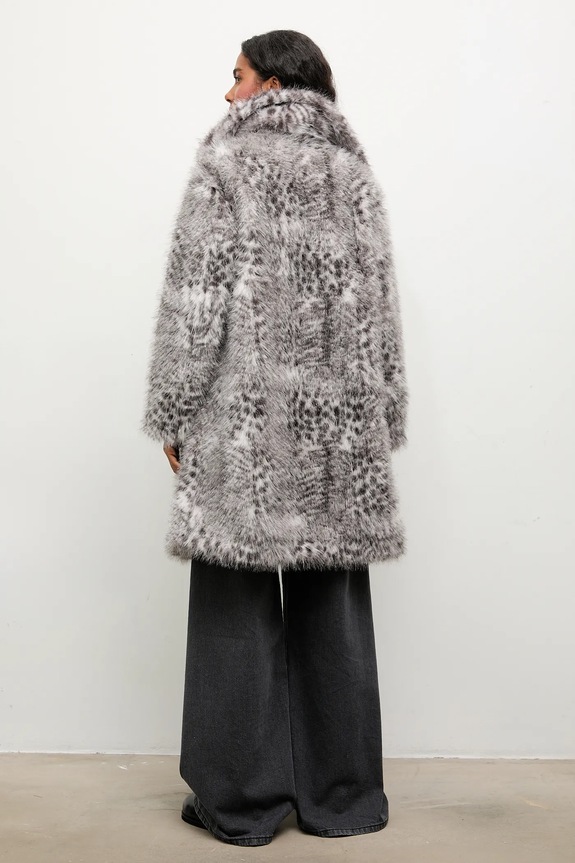 Plašč Answear.LAB siva 2637.fh