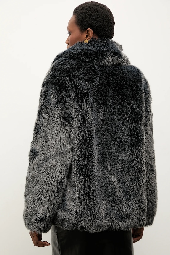 Ruházat Answear.LAB rövid kabát k-31119.fh szürke