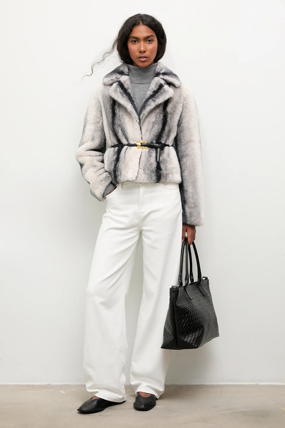 Answear.LAB giacca WA25-KUD001 grigio WA25