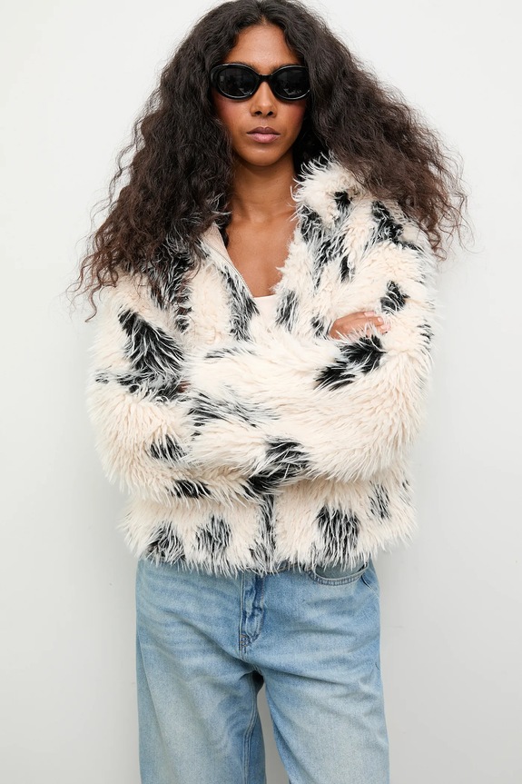 Μπουφάν Answear.LAB λευκό WA25-KUD002