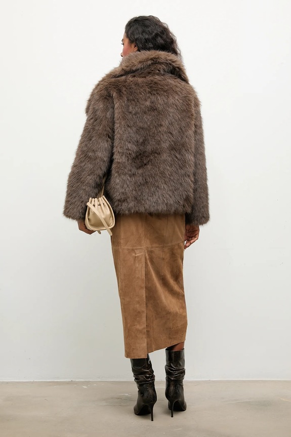 Odjeća Jakna Answear.LAB WA25-KUD003 smeđa