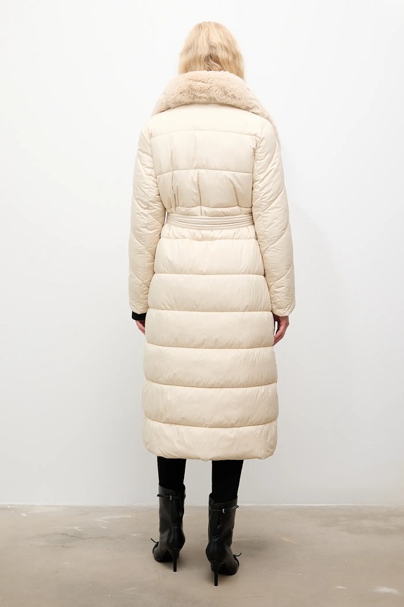 Ρούχα Μπουφάν Answear.LAB WA25-KUD007 μπεζ