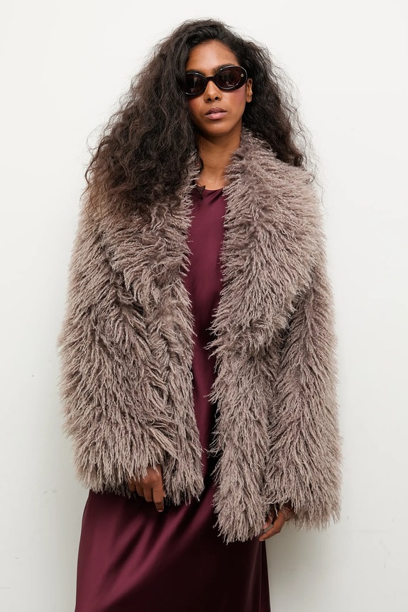 Jakna Answear.LAB smeđa 8718.fh