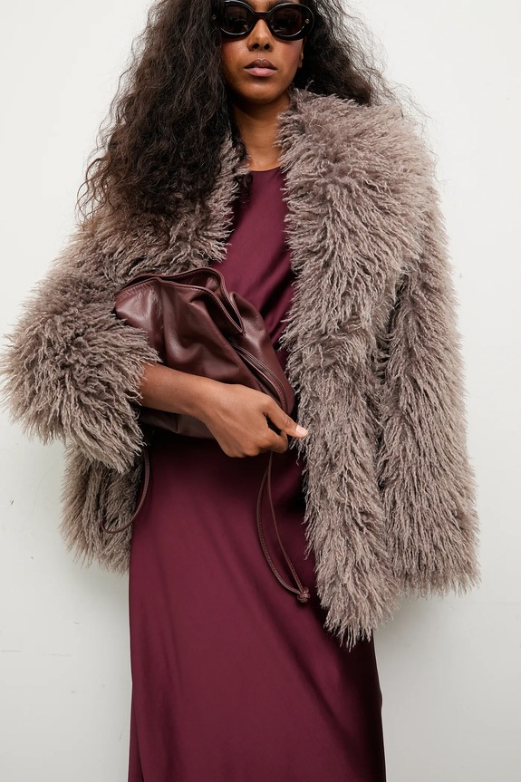 Jakna Answear.LAB 8718.fh smeđa