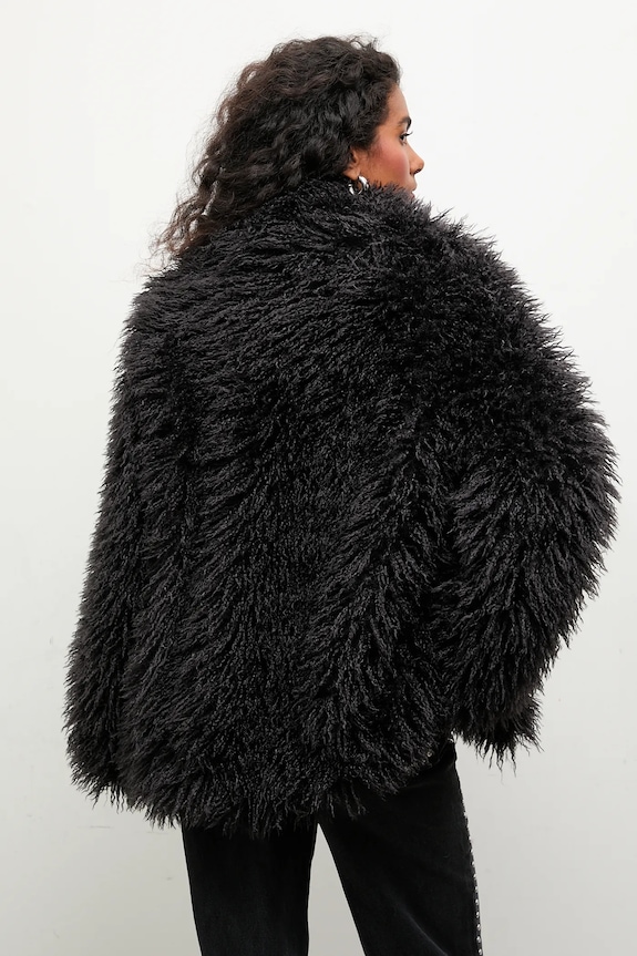 Μπουφάν Answear.LAB μαύρο 8718.fh