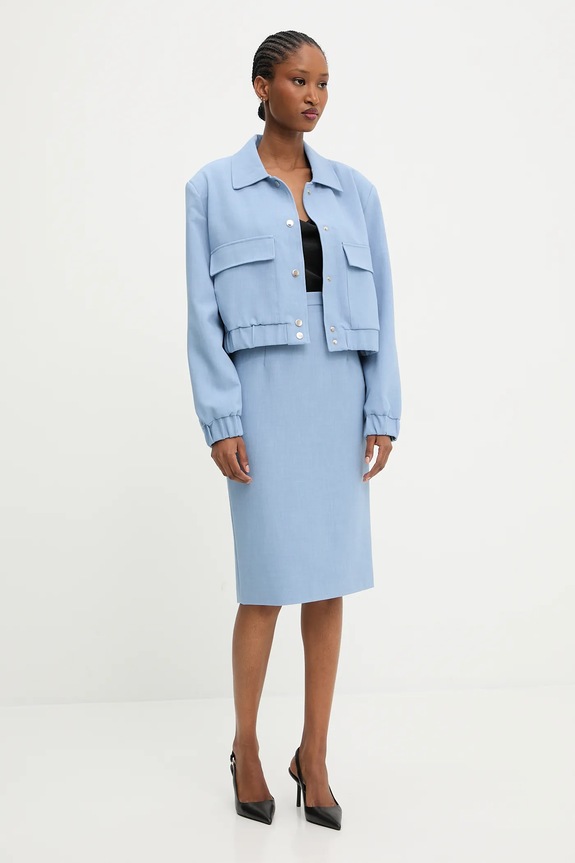 Odzież Answear.LAB kurtka v2575 niebieski