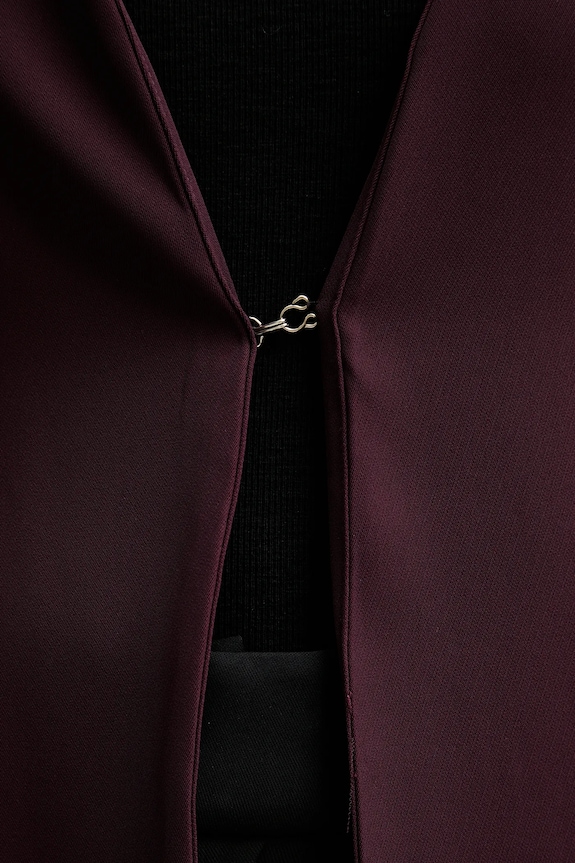 Answear.LAB sacou 93020 burgundia