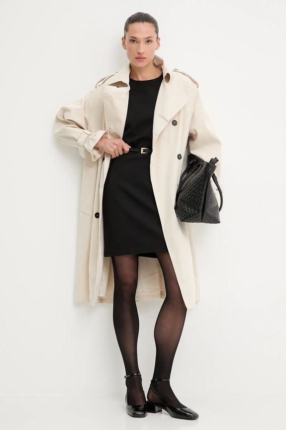Answear.LAB impermeabile di cotone 4368.iak beige WA25