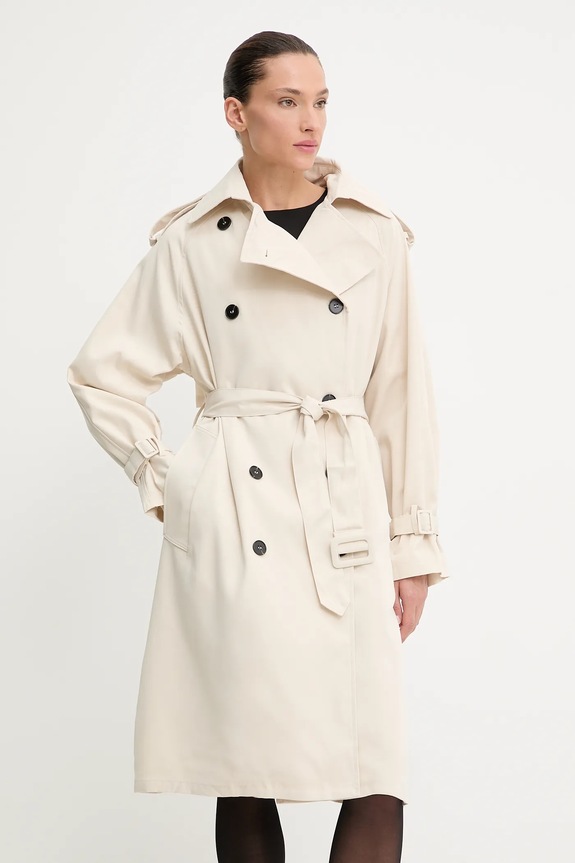 Answear.LAB impermeabile di cotone beige 4368.iak