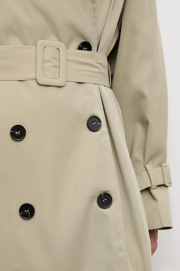 Bombažni plašč Answear.LAB 4368.iak turkizna