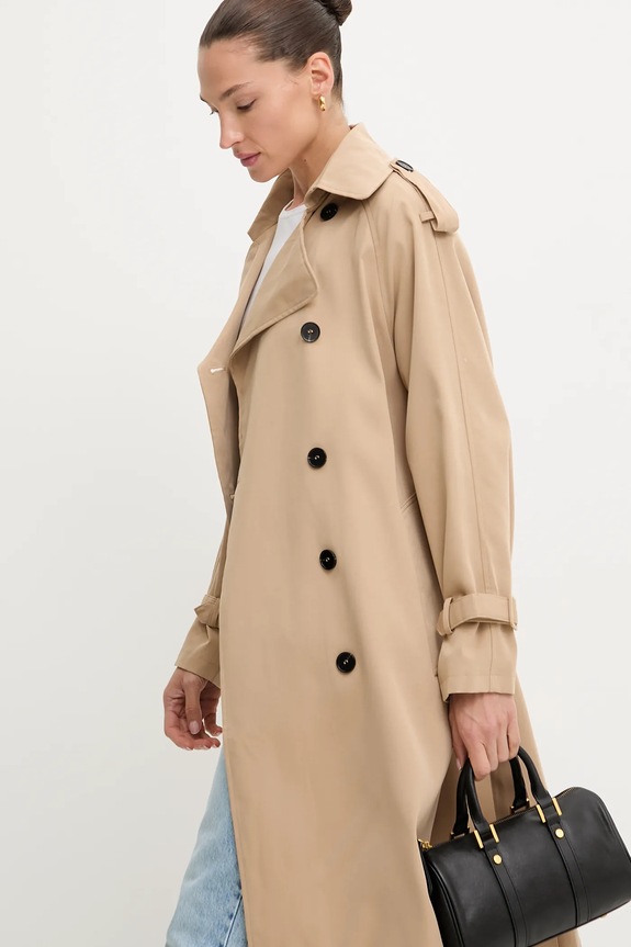 Βαμβακερή καμπαρντίνα Answear.LAB άλλο μπεζ 4368.iak