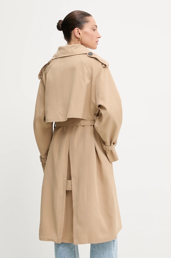 Βαμβακερή καμπαρντίνα Answear.LAB μπεζ 4368.iak