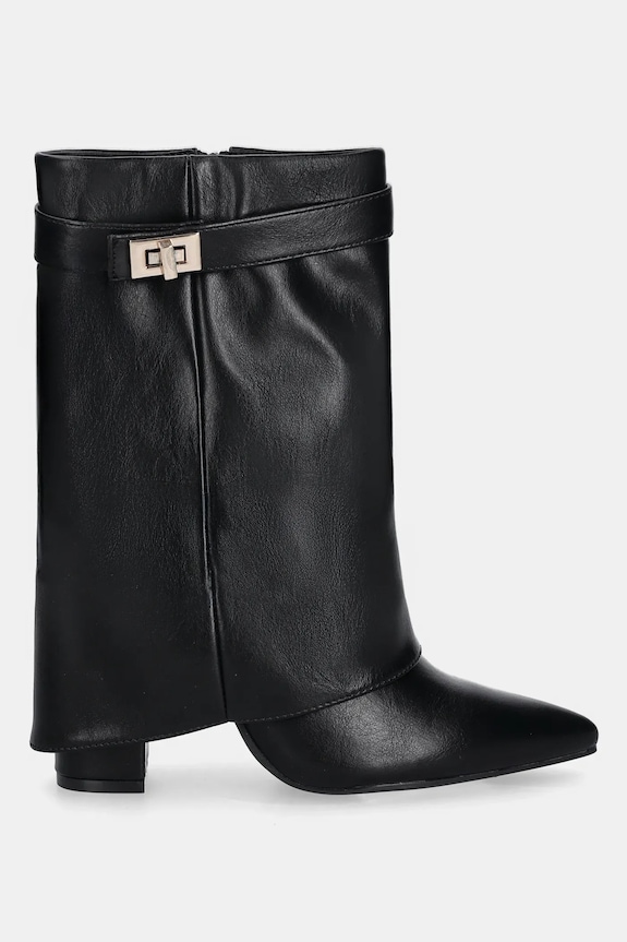 Answear.LAB stivaletti alla caviglia block heel nero Ranger3