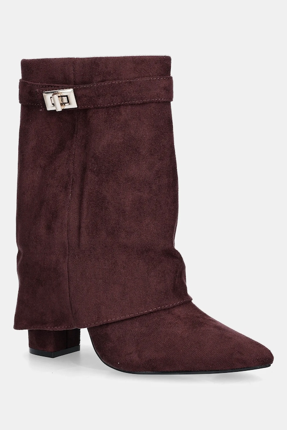 Nízké kozačky Answear.LAB Ranger3micro burgundské WA25
