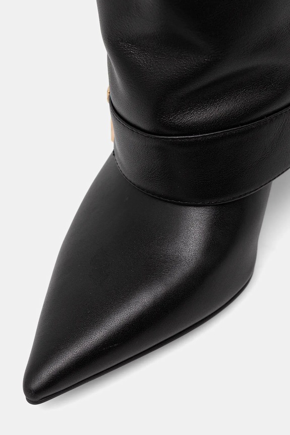 Kožené čižmy Answear.LAB LT1660H-1623-1 čierna