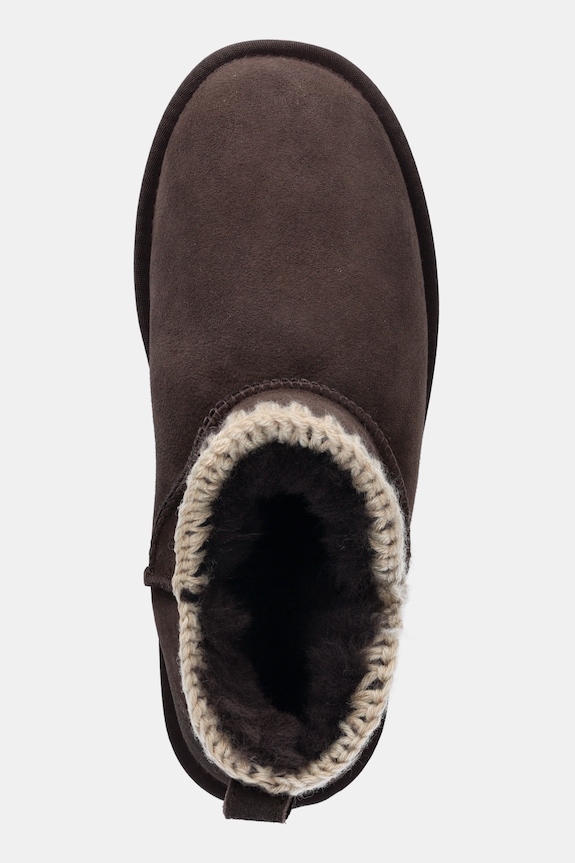 Μπότες χιονιού σουέτ Answear.LAB καφέ AW25.8.A